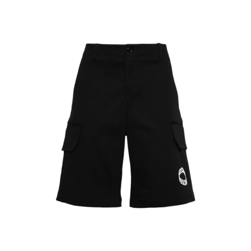 MOSCHINO Карго Шорты Мужские Черные