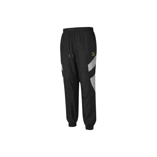PUMA Мужские спортивные брюки черного цвета