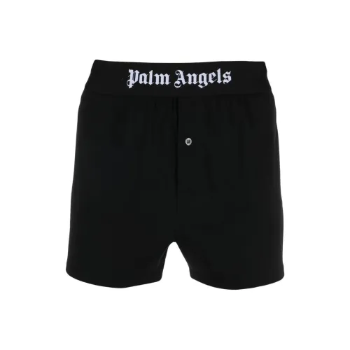 PALM ANGELS Palm Angels X Vilebrequin Collection Черные Мужские Повседневные Шорты