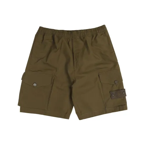 STONE ISLAND STONE ISLAND SS23 GHOST PIECES 23SS Повседневные шорты Мужские Армейский зеленый