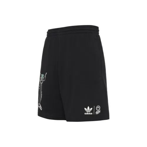 Adidas Originals Adidas Originals Черные Мужские Повседневные Шорты