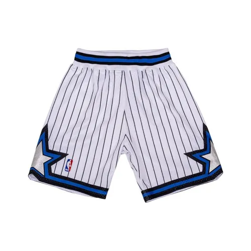 MITCHELL NESS Баскетбольные шорты Мужские Белые