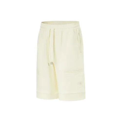 LINING x CHENGLONG LIANMINGKUAN Шорты Мужские Папиросно-белые