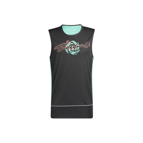 Adidas Черная Мужская Баскетбольная Форма