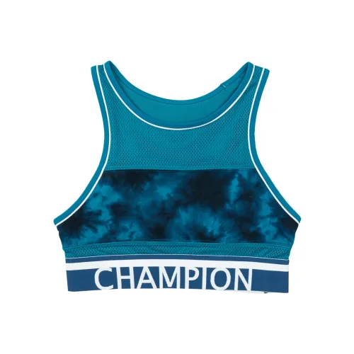 Чемпион Синий Женские Футболки