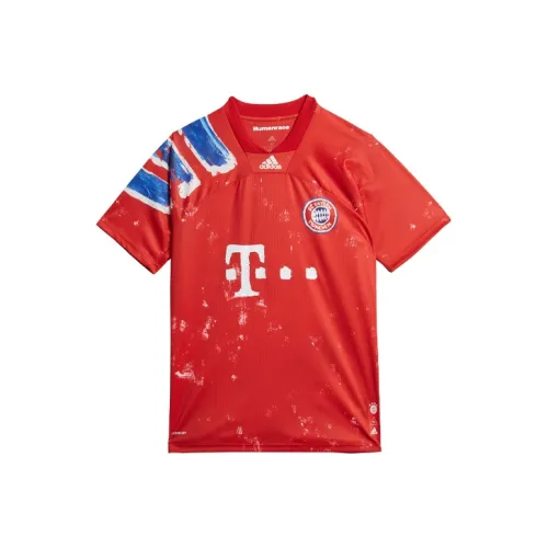 Adidas Bayern Munich Red Men's Football Jersey Adidas Bayern Munich Красный Мужской Футбольный Джерси