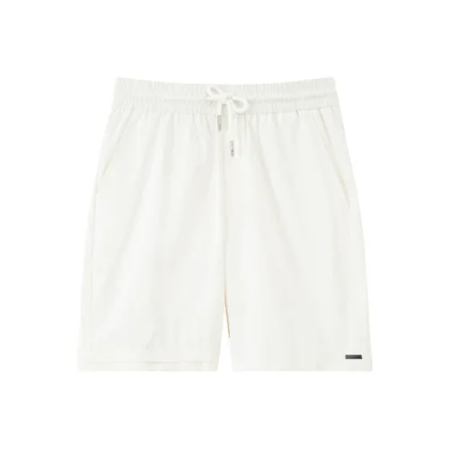 SPRAYGROUND Молочный белый Унисекс Повседневные шорты