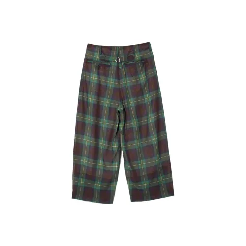 Needles SS25 Повседневные брюки Унисекс Зеленый