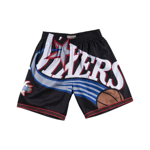 Mitchell Ness Черные Мужские Баскетбольные Шорты