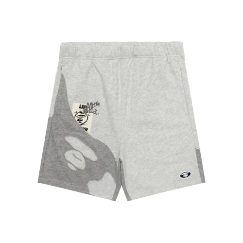 Aape Серый WH2 Мужские Повседневные Шорты