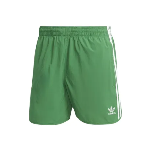 Adidas Originals Adicolor Зеленые Мужские Повседневные Шорты