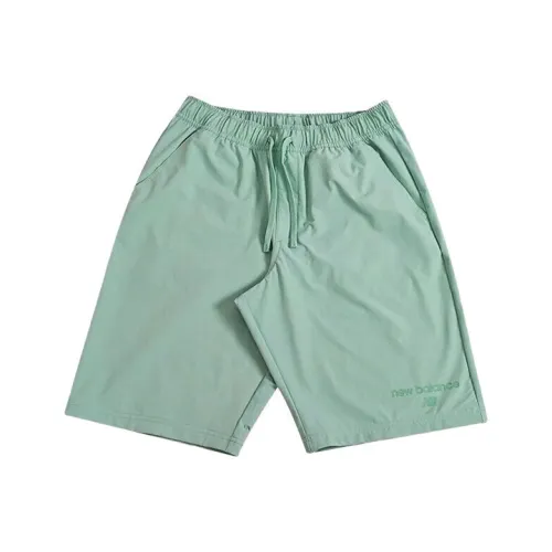 New Balance Повседневные шорты Унисекс Зеленый