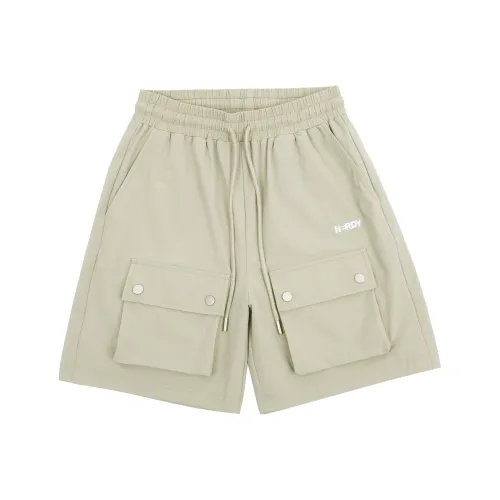 NERDY SS24 Карго Шорты Унисекс Light Коричневый