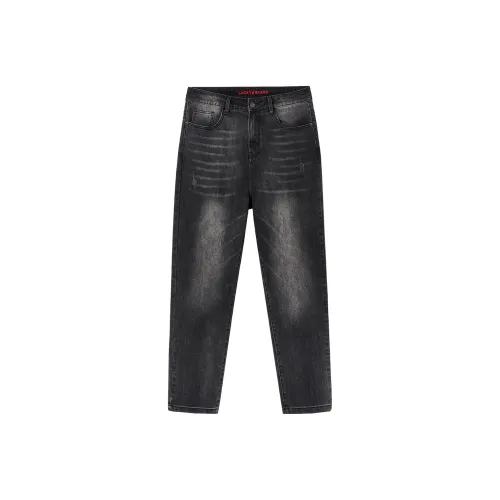 LUCKY BRAND Серые Унисекс Джинсы