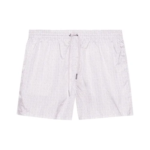 FENDI SS22 Повседневные шорты Мужские Светло-фиолетовые