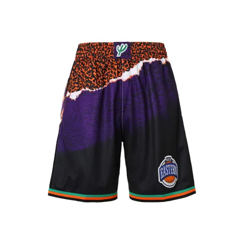 MITCHELL NESS Баскетбольные шорты Мужские Фиолетовые