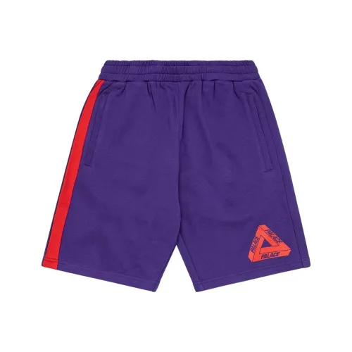 PALACE Purple Men's Casual Shorts PALACE Фиолетовые Мужские Повседневные Шорты