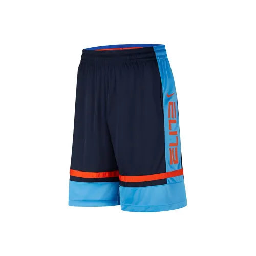 Nike Баскетбольные шорты Мужские Obsidian Coastal Blue Team Orange