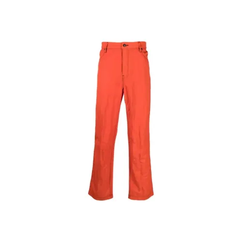 ECKHAUS LATTA Огненно-красные унисекс повседневные брюки