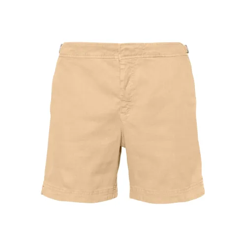 Orlebar Brown Повседневные шорты Мужские Бежевые