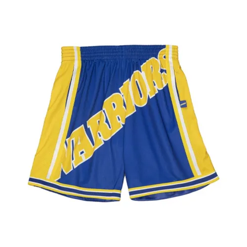 MITCHELL NESS Баскетбольные шорты Мужские Синие