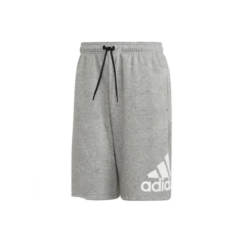 Adidas Серые Мужские Спортивные Шорты