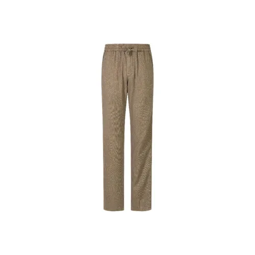 Corneliani Khaki Мужские Повседневные Брюки