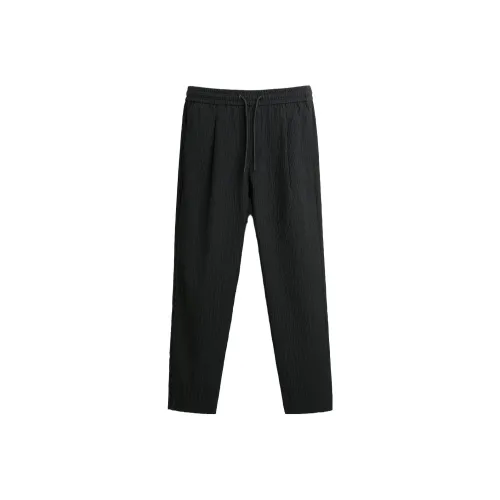 ZARA Черные Мужские Повседневные Штаны