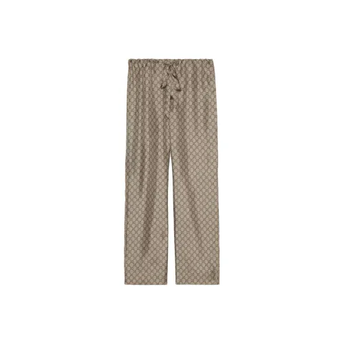 GUCCI SS24 Повседневные брюки Мужские Бежевые