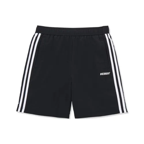 Nerdy Черные Унисекс Повседневные Шорты