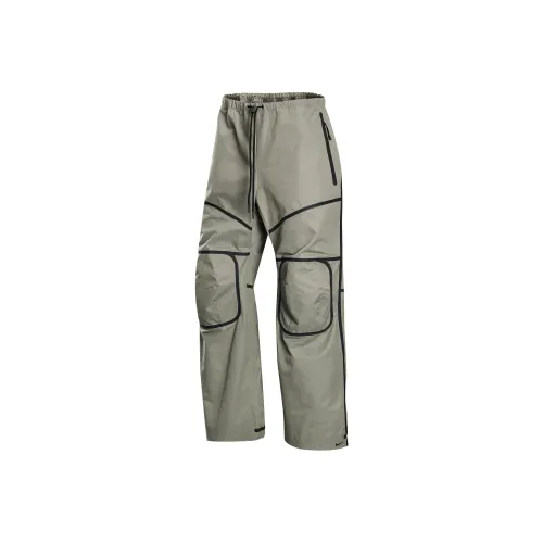 nike Повседневные брюки Мужские Светло-зеленый Серый Черный