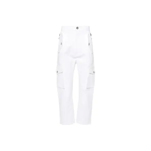 BALMAIN Белые Мужские Повседневные Штаны