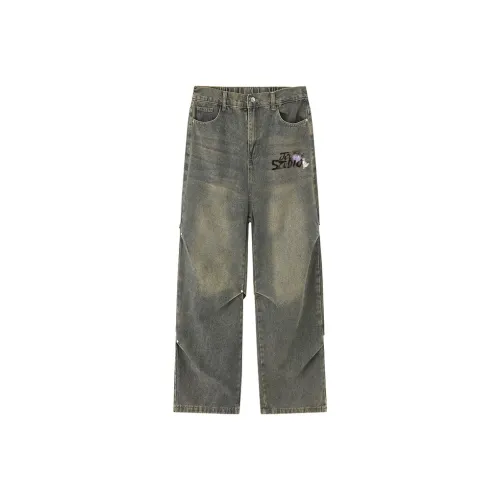 JCUI Унисекс Джинсы