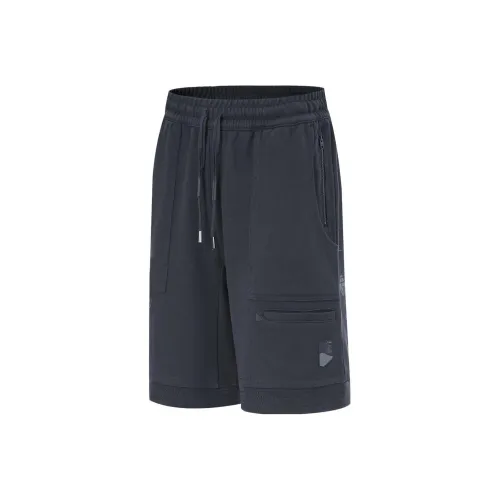 LINING x CHENGLONG LIANMINGKUAN Повседневные шорты Мужские Угольный черный