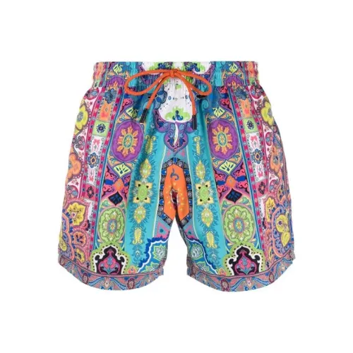 ETRO Многоцветные Мужские Плавательные Шорты