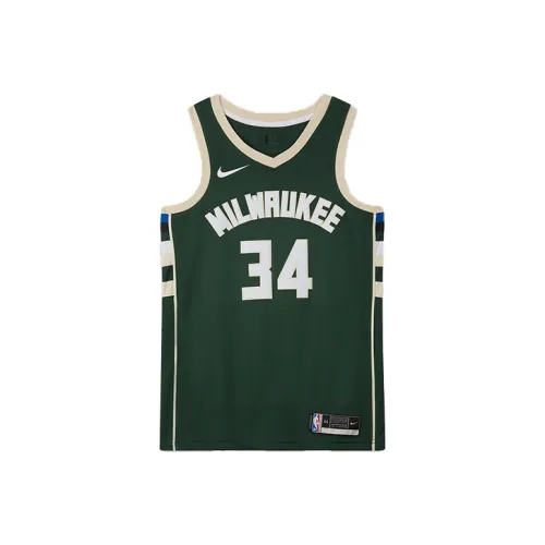 Nike Баскетбольная Джерси Мужская Зеленая