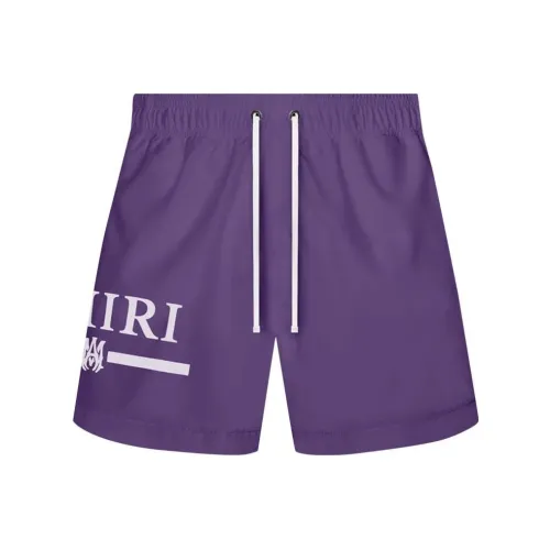 AMIRI Purple Men's Casual Shorts AMIRI Фиолетовые Мужские Повседневные Шорты