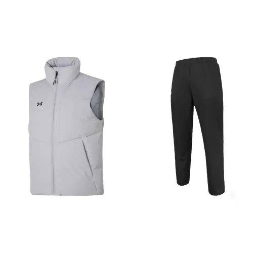 Under Armour Комплект Серый + Черный Мужской Повседневный Спортивный