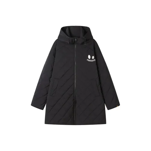 DANGEROUSPEOPLE Хлопковый пуховик унисекс черного цвета