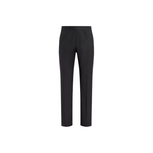 Ermenegildo Zegna Черные Мужские Повседневные Штаны