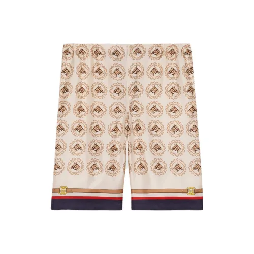 GUCCI Бежевые Мужские Повседневные Шорты