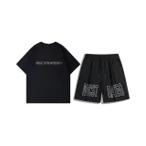 Черный топ+черные шорты