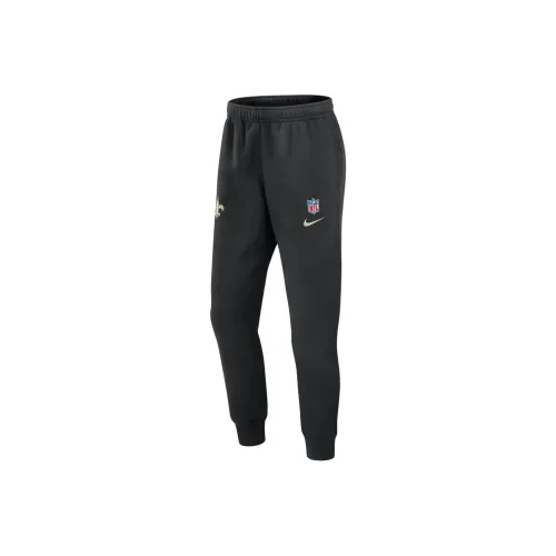 nike ClubNFL New Orleans Saints Sideline Team Issue Повседневные брюки Мужской Черный