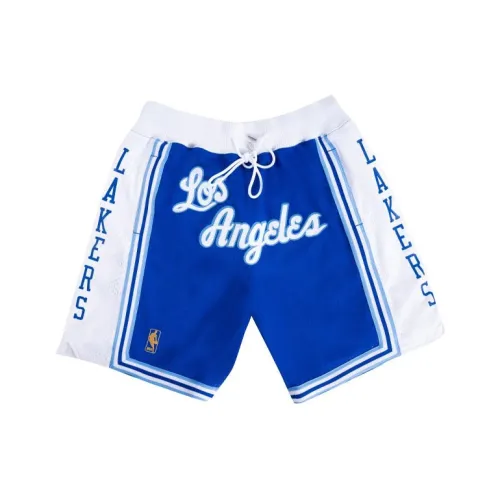 MITCHELL NESS x NBA x Just Don Баскетбольные шорты Мужские Синие Белые Многоцветные