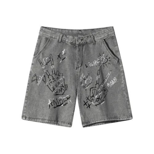 AMBER LIGHT Джинсовые шорты Унисекс