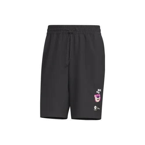 ADIDAS NEO ADIDAS NEO X Strawberry Bear Co Branded SS23 Черные Мужские Повседневные Шорты