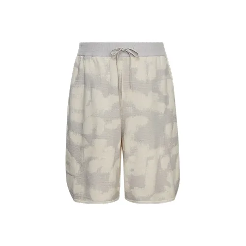 RAZZLE Light Yellow Men's Casual Shorts RAZZLE Светло-желтые мужские повседневные шорты