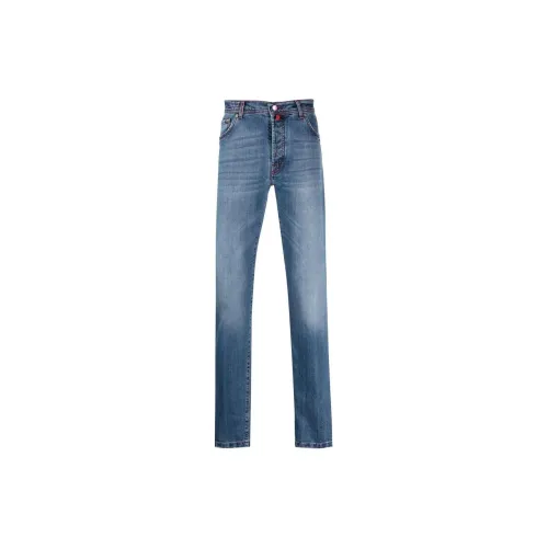 KITON Men's Blue Jeans KITON Мужские синие джинсы