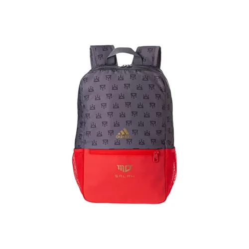 Adidas Полиэстер Рюкзак Стандартный Унисекс Красный Серый