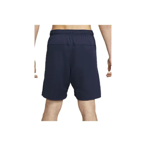 Nike Темно-синие мужские повседневные шорты
